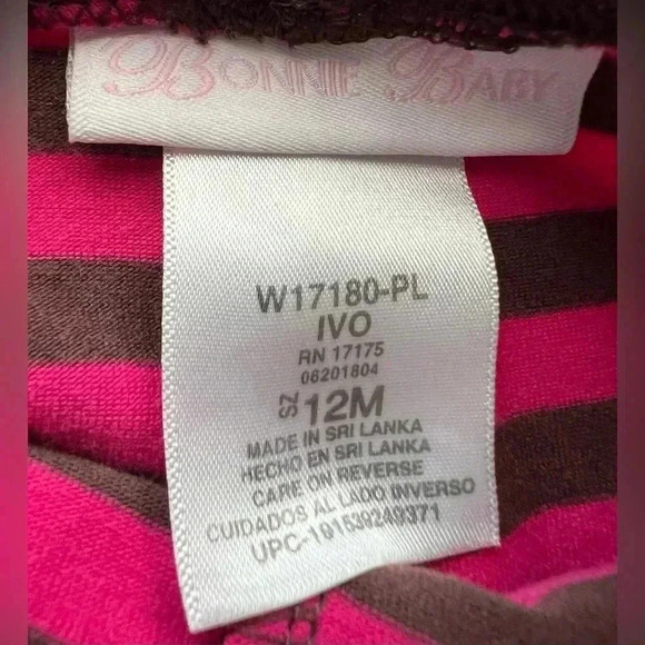 SET: baby Gap/Bonnie Baby | 2- pieces, leggings & coat. Size: 6-12M. - Picture 15 of 15